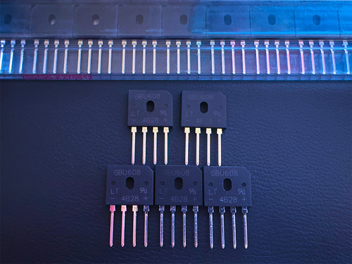 10pcs gbu608 lite - lite-on, bridge