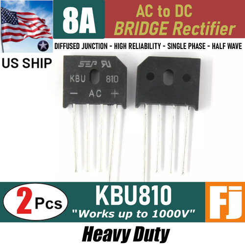 Pcs kbu810 bridge rectifier - 2,