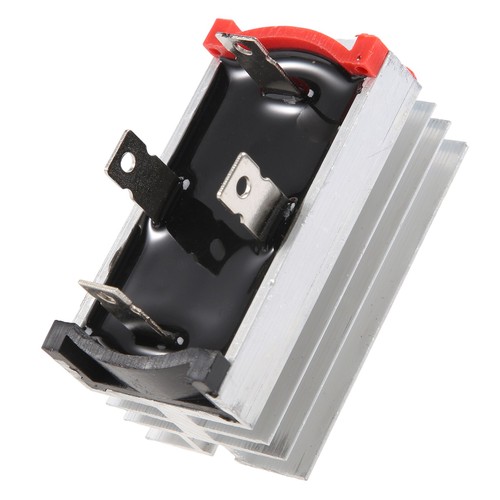Aluminum heatsink base - 2x(aluminum,